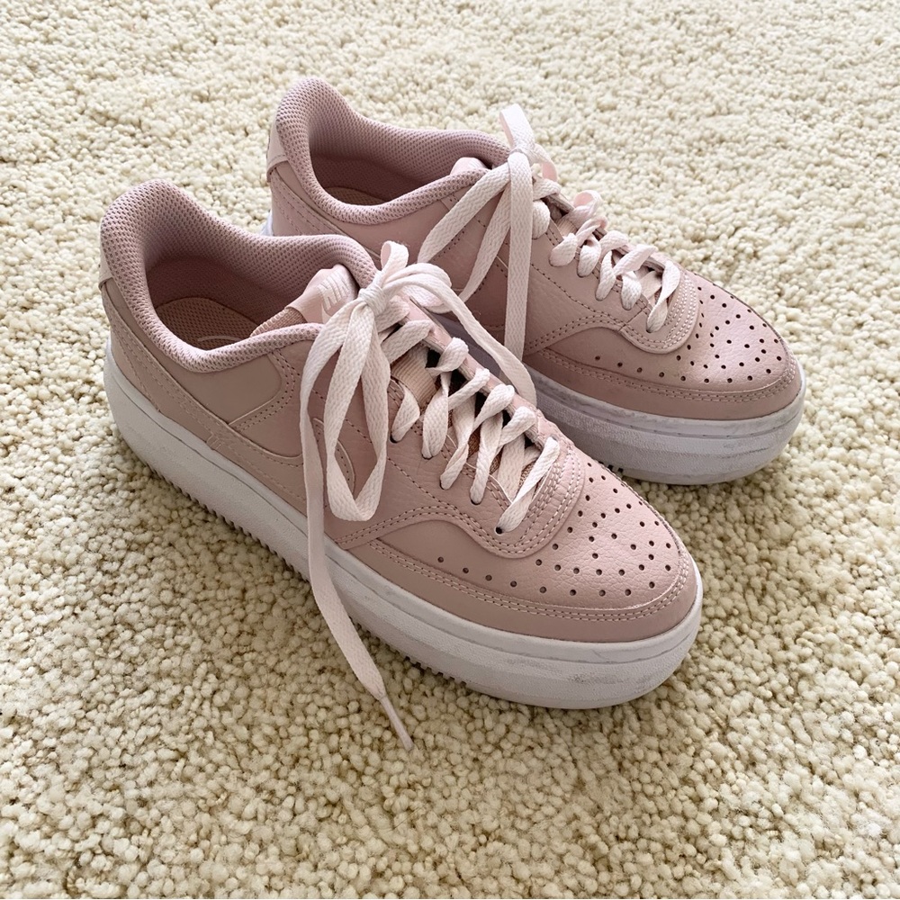 Pink Nike Court Visions